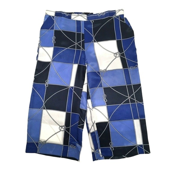 Charter Club Maritime Muse Cropped Wide-Leg Baywater Combo 2X - Picture 2 of 4